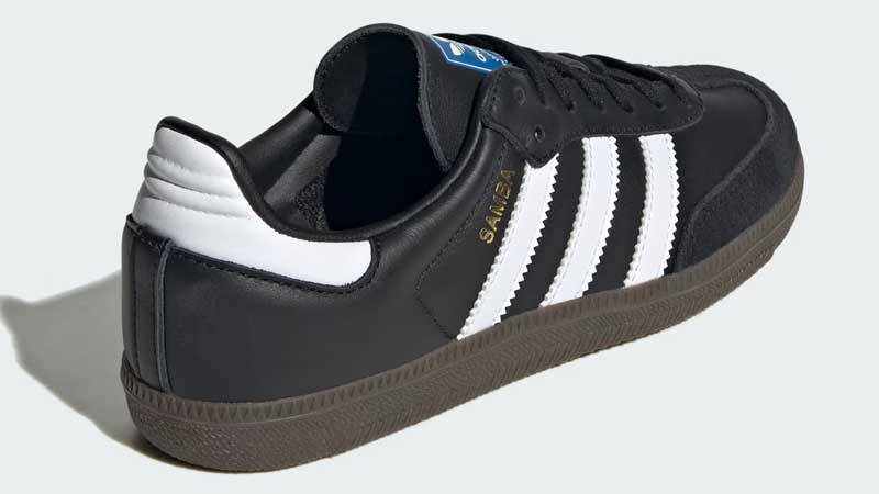 adidas Samba OG GS Black White Back