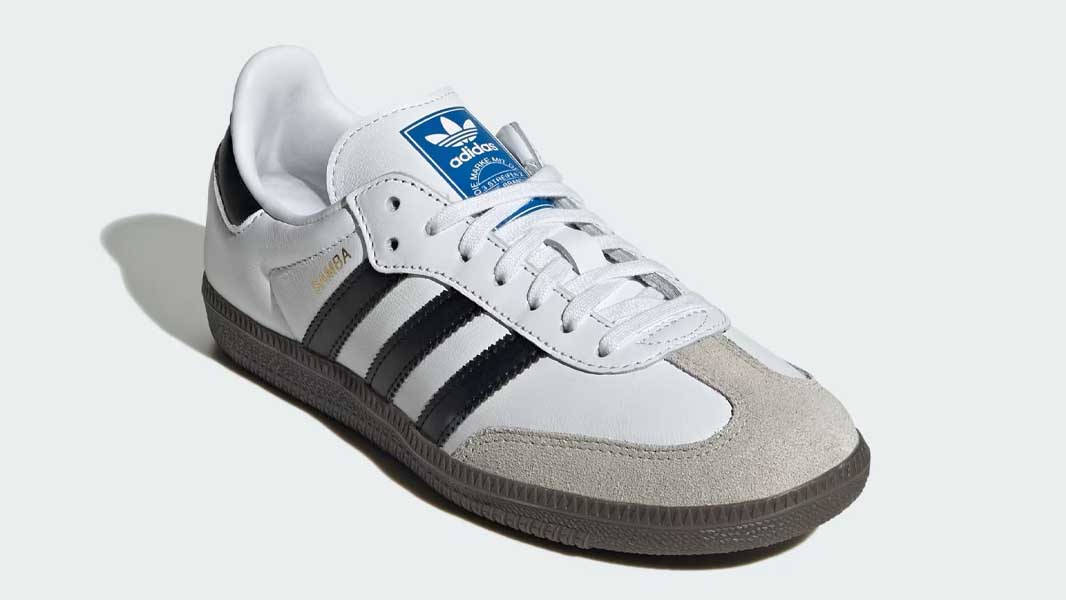 adidas Samba OG GS White Black Front