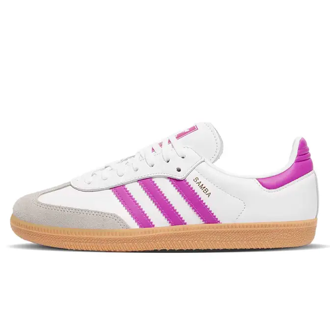 adidas Samba OG GS White Purple Where To Buy IH2873 The Sole Supplier