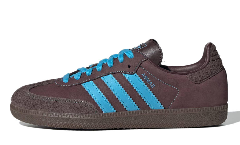 adidas Samba OG Shadow Brown Sky Rush