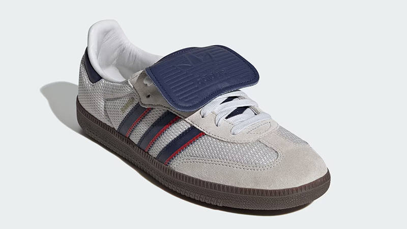 adidas Samba OG White Dark Blue Gum front