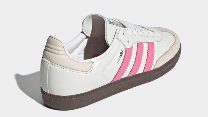 adidas Samba OG White Lucid Pink Back