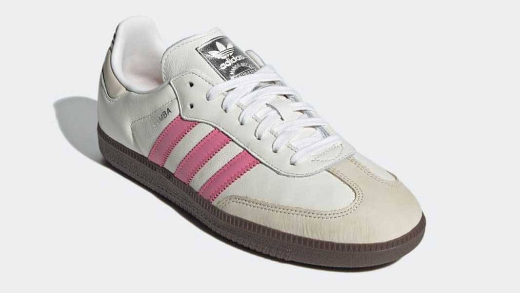 adidas Samba OG White Lucid Pink Front