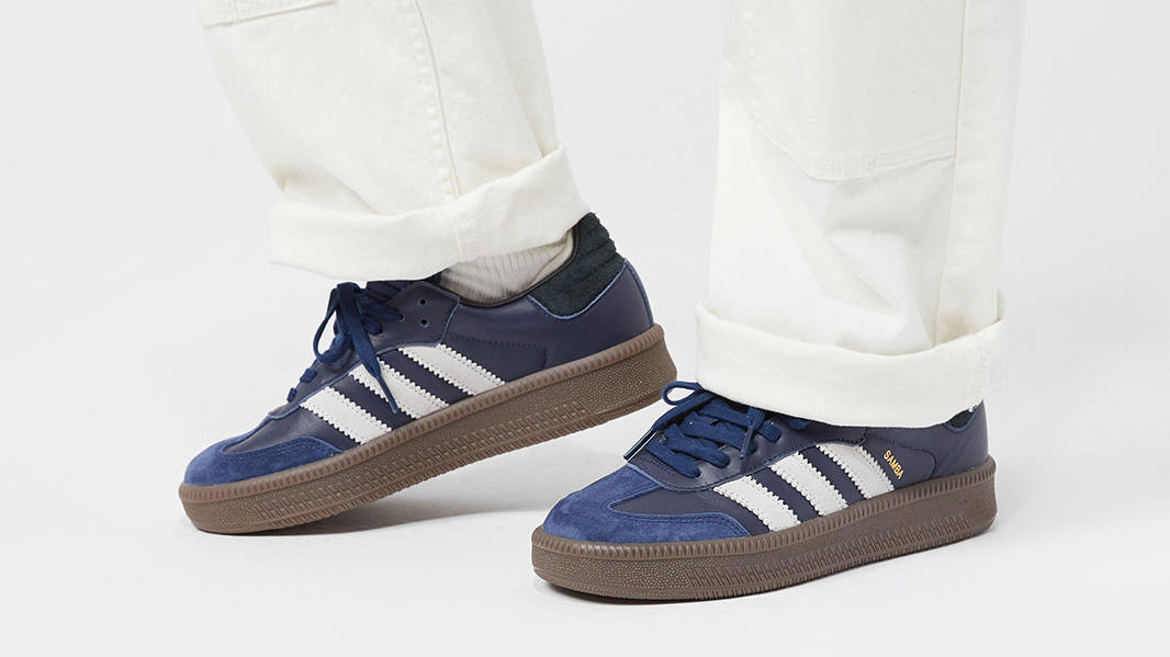 adidas Samba XLG Dark Blue | IE9179 | The Sole Supplier