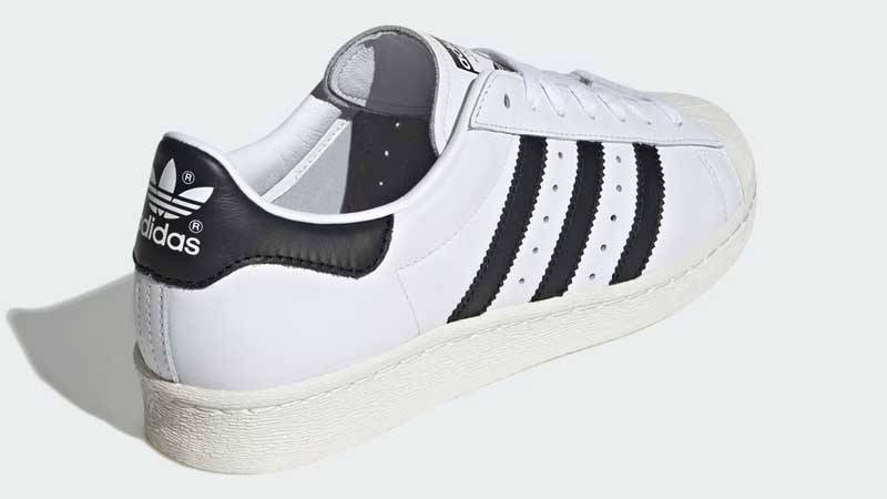 adidas Superstar 82 White Core Black Back