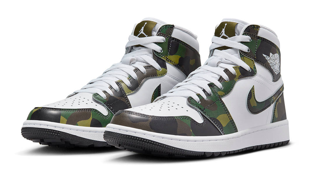 Air Jordan 1 High Golf Camo DQ0660-300 Side