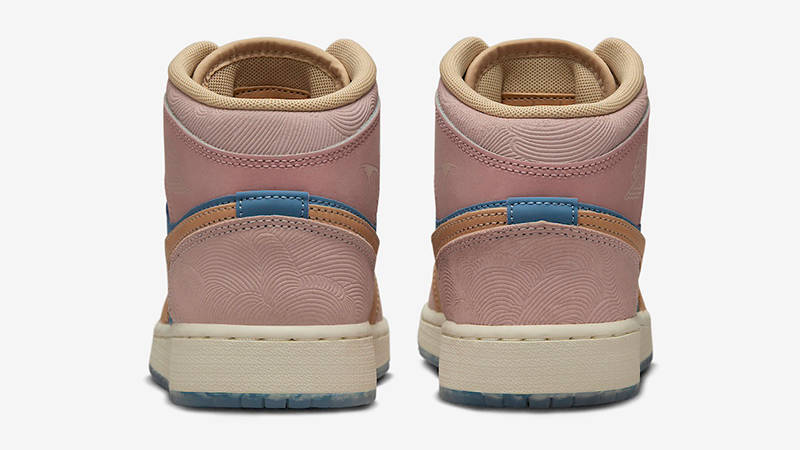 Air Jordan 1 Mid GS Zen FN7452-400 Back