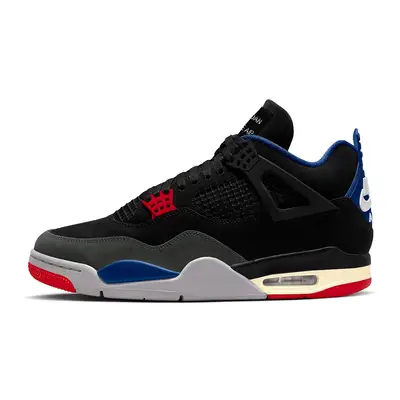 Black blue grey jordan 4 hotsell