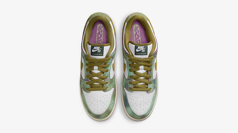 Alexis Sablone x Nike SB Dunk Low Oil Green HJ3386-300 Top