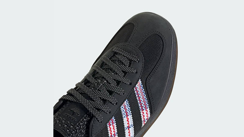 Alwayth × adidas Gazelle Indoor Black toe