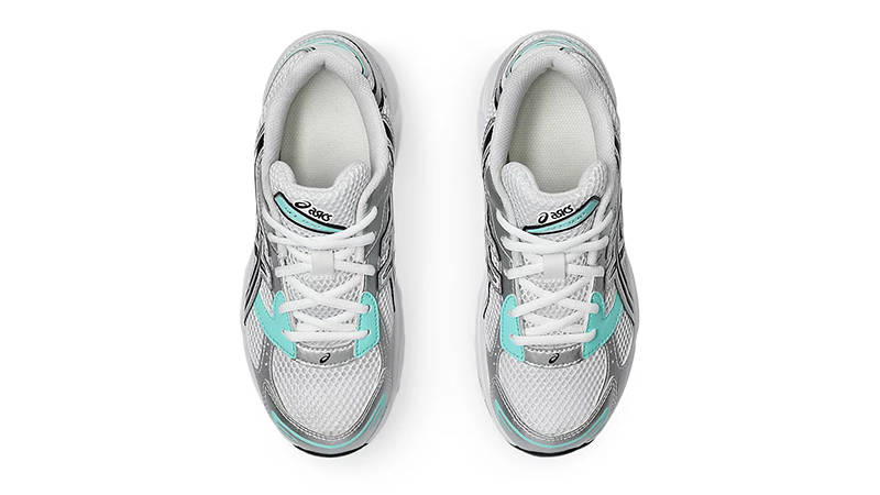 ASICS GEL-1130 GS White Turqouise 1204A163-102 Top