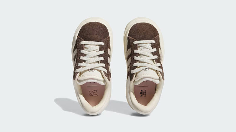 Bad Bunny x adidas Campus Toddler Deep Brown Chalk IF7151 Top