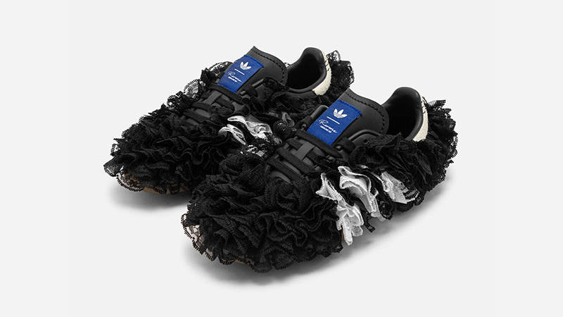 Caroline Hu x CLOT x adidas Samba Reverie Black front