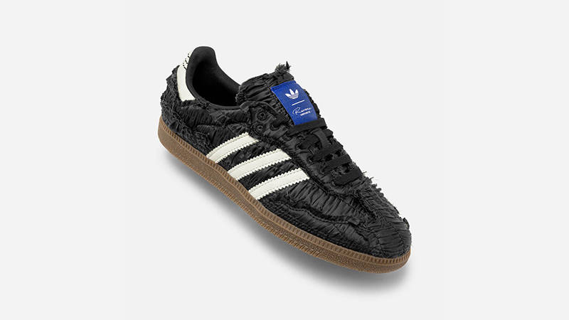 Caroline Hu x CLOT x adidas Samba Reverie Black Gum front