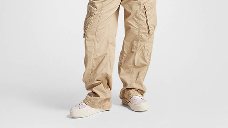 Converse Chuck Taylor All Star Cruise Lilac on foot