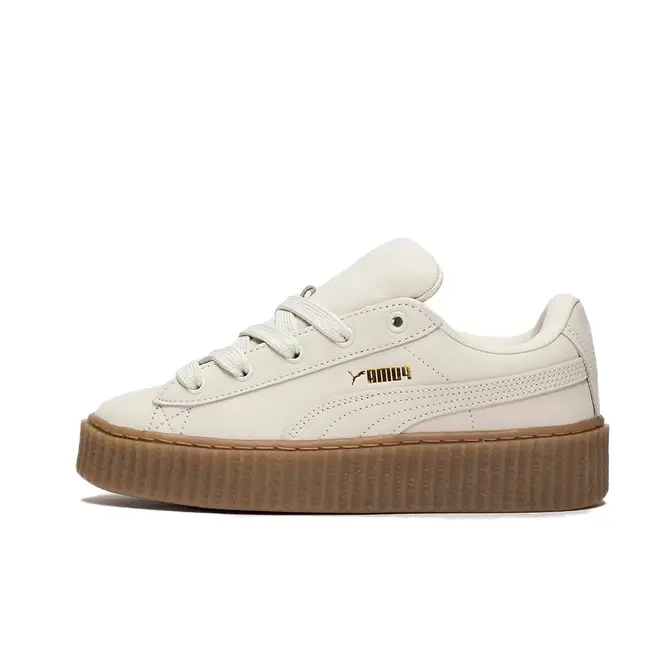 Fenty x PUMA Creeper Phatty Nubuck Warm White Gum Where To Buy 396813 03 The Sole Supplier