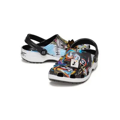 Jean Michel Basquiat x Crocs Classic Clog Black | 209486-001 | The Sole ...