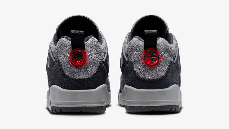 Jordan Spizike Low Anthracite FQ1759-002 Back
