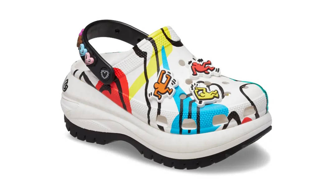 Keith Haring x Crocs Mega Crush Clog Black | 209822-001 | The Sole