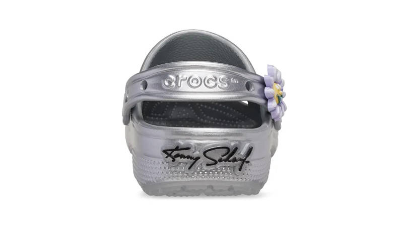 Kenny Scharf x Crocs ☆ Classic Clog Sandal★Silver Kenny Scharf x Crocs Classic Clog Silver | 209487-040 | The