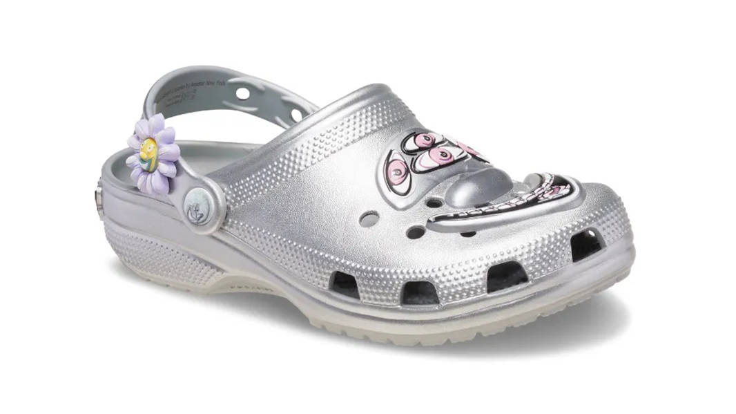 Kenny Scharf x Crocs Classic Clog Silver 209487-040 ide