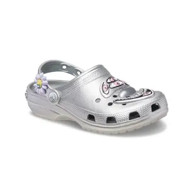 Kenny Scharf x Crocs ☆ Classic Clog Sandal★Silver Kenny Scharf x Crocs Classic Clog Silver | 209487-040 | The