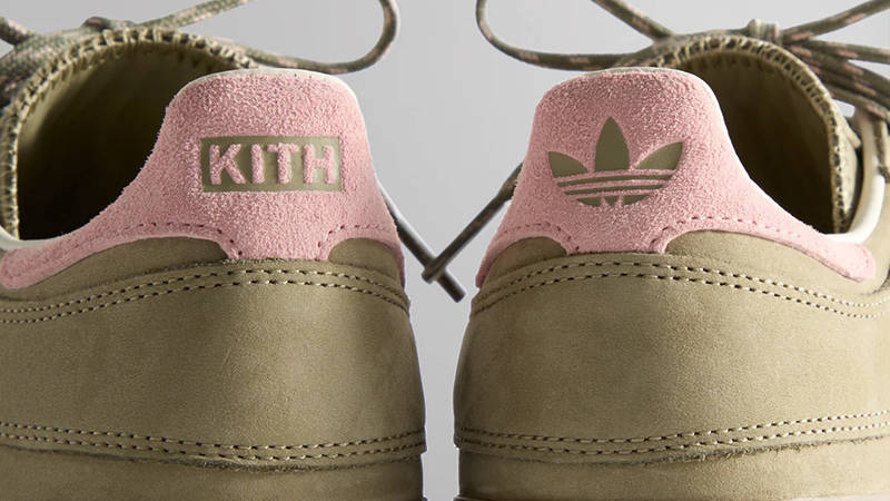 tan and pink adidas