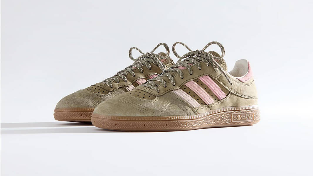 Kith x adidas Handball Top Tan Pink Side