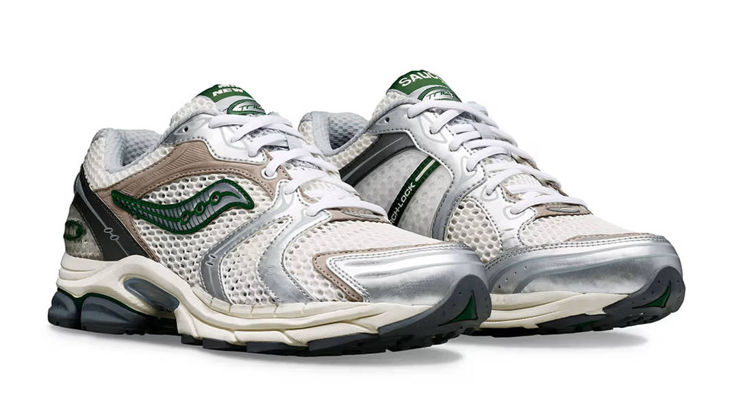 Minted NY x Saucony ProGrid Triumph 4 Silver Green S70865-1 Front