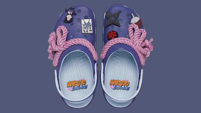NARUTO クロックス　サスケ　26 NEW Crocs x NARUTO SASUKE CLASSIC CLOG Men Sizes 3 -13