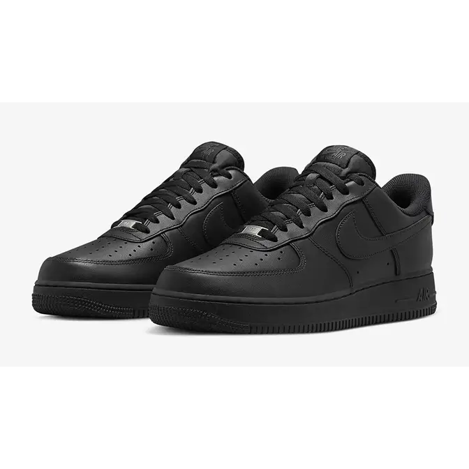 Nike Air Force 1 07 EasyOn Triple Black | Where To Buy | FD1146-001 ...