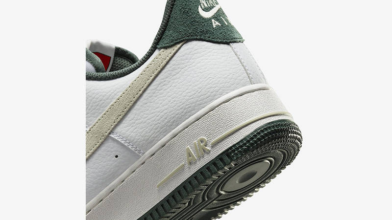 Nike Air Force 1 07 LV8 White Sea Grass heel