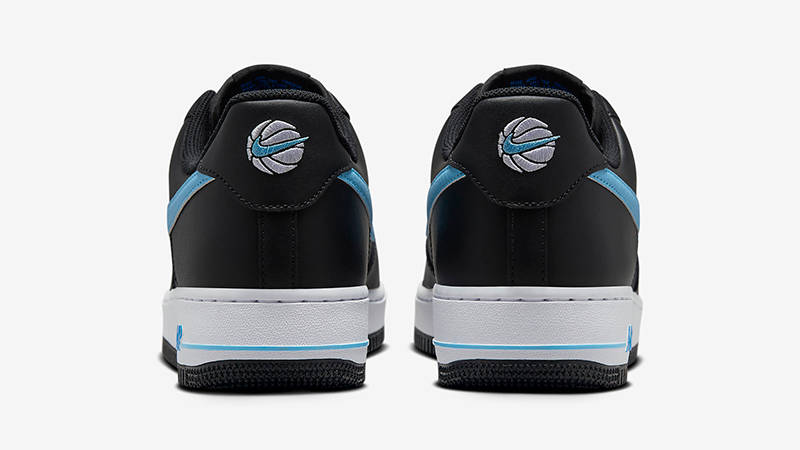 Nike Air Force 1 Low Black University Blue HF3839-001 Back