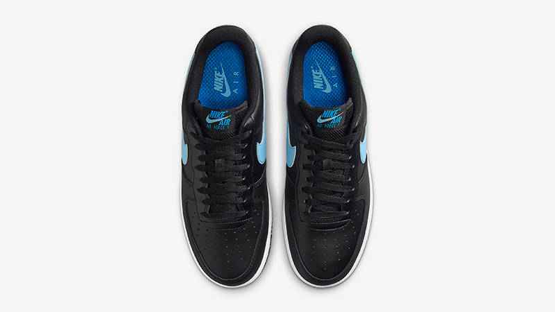 Nike Air Force 1 Low Black University Blue HF3839-001 Top