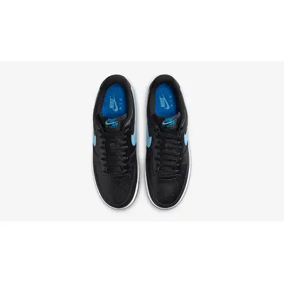 Nike Air Force 1 Low Black University Blue HF3839-001 Top