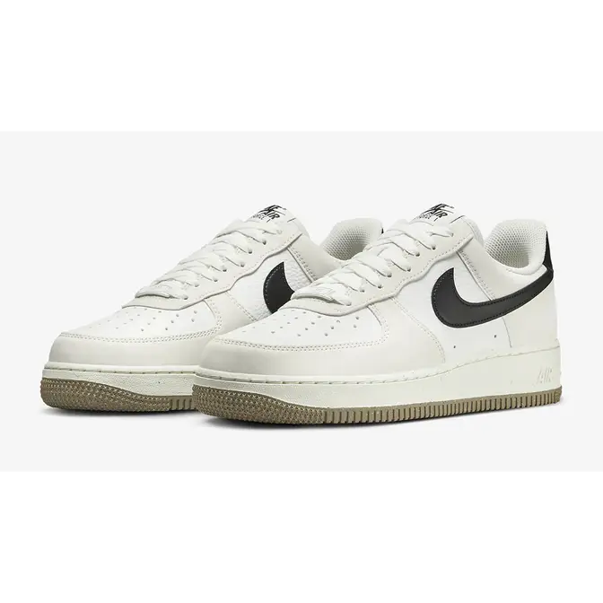 Nike Air Force 1 Next Nature Low Khaki Phantom Black | HF9983-100 | The ...