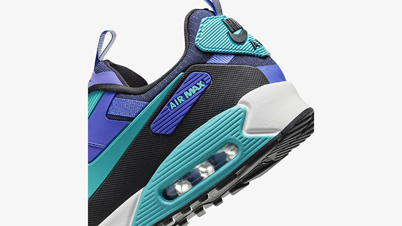 Nike Air Max 90 Drift Persian Violet Dusty Cactus heel