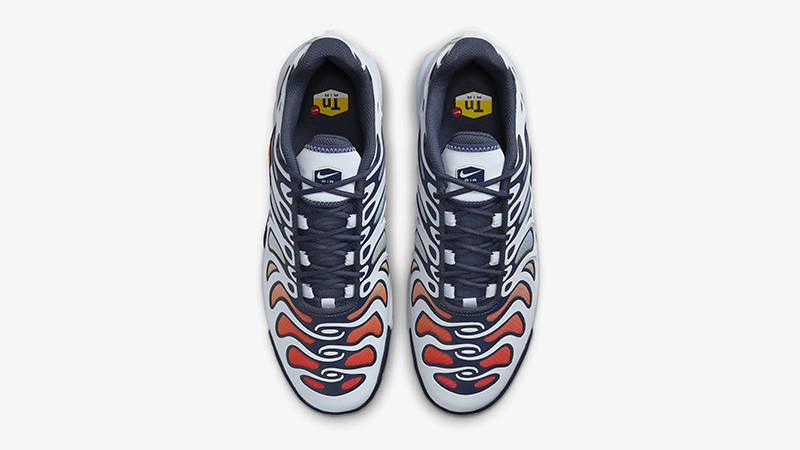 Nike Air Max Plus Drift Football Grey Blue Orange FD4290-004 Top