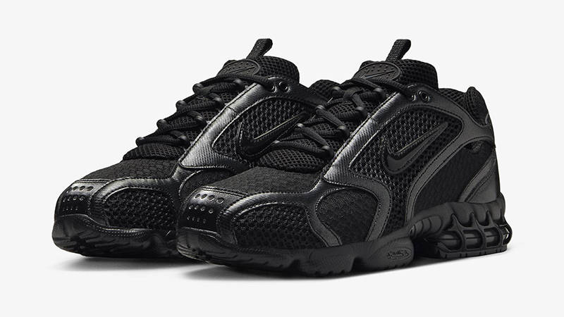 Nike Air Zoom Spiridon Cage 2 Triple Black front