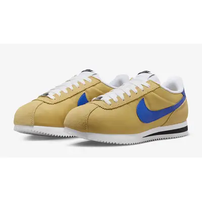 Nike Cortez Gold Royal Blue DZ2795-701 Side