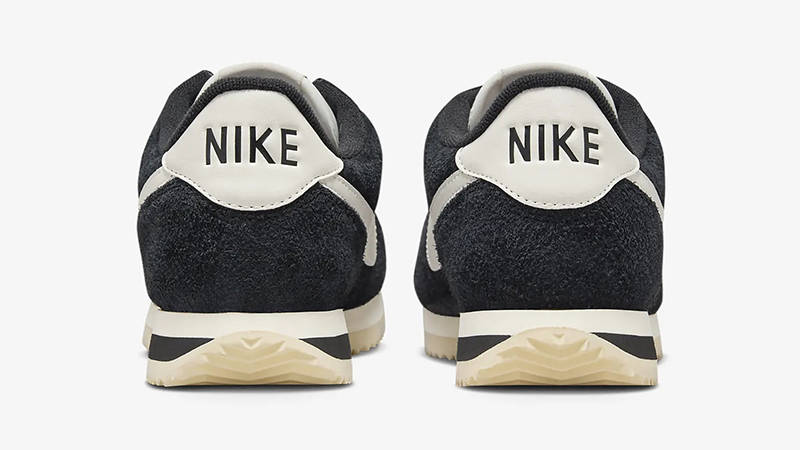 Nike Cortez Vintage Suede Black Coconut Milk FJ2530-001 Back
