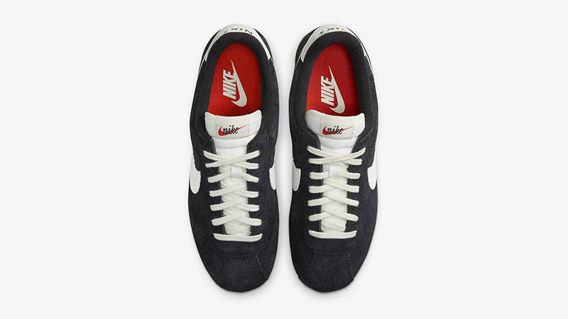 Nike Cortez Vintage Suede Black Coconut Milk FJ2530-001 Top