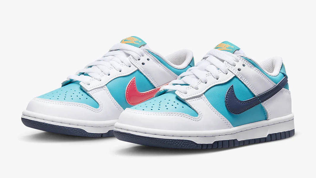 Nike Dunk Low GS Dusty Cactus Thunder Blue | HF4794-345 | The Sole