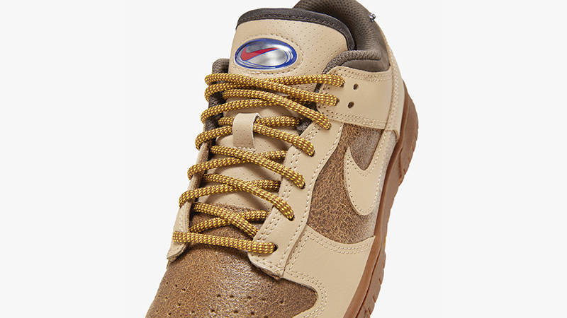 Nike Dunk Low LX 1972 Hemp Tan HF5718-929 tongue