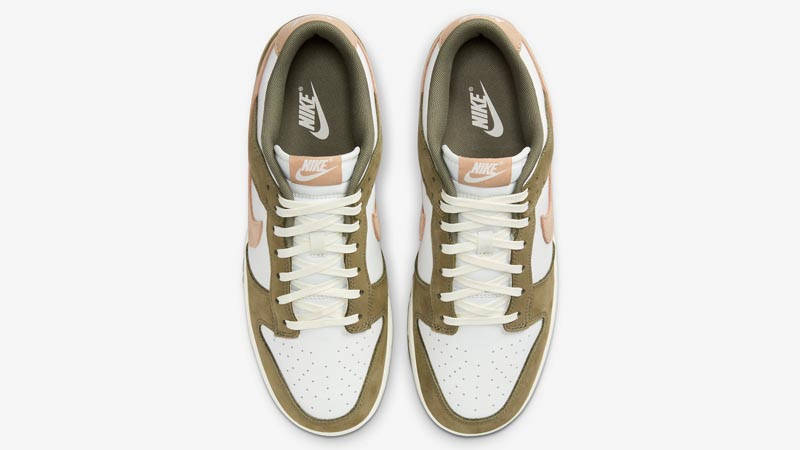 Nike Dunk Low Medium Olive Sail Middle