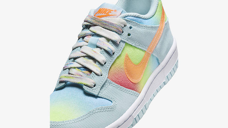 Nike Dunk Low Playground Gradient swoosh