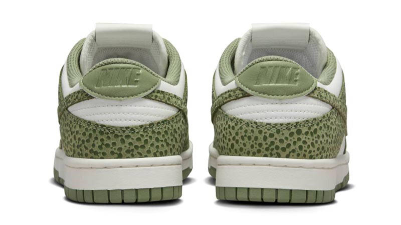 Nike Dunk Low Safari Oil Green Back