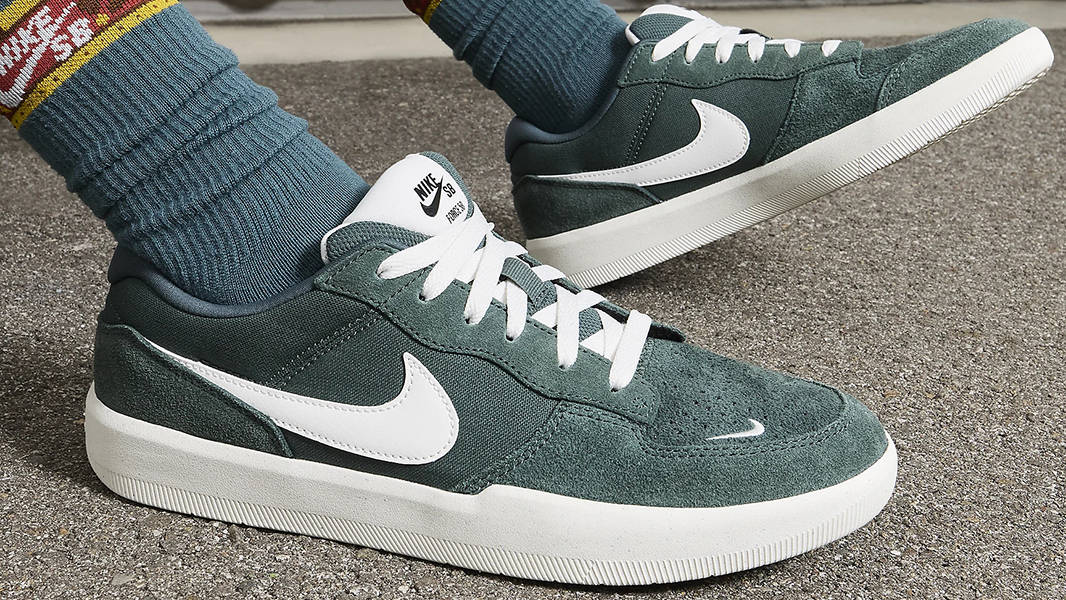 Nike SB Force 58 Vintage Green DV5477-301 on feet 2