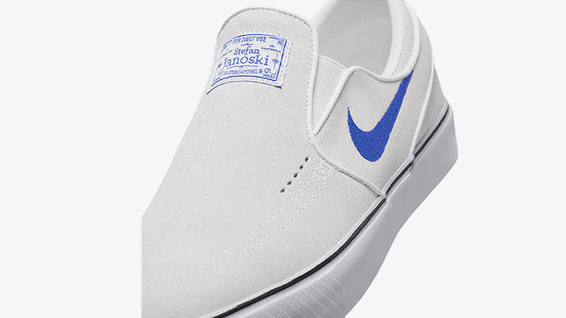 Nike SB Zoom Janoski+ Slip White Hyper Royal side