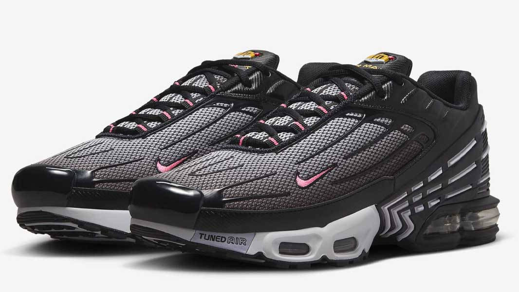 Nike TN Air Max Plus 3 Black Sunset Pulse Front
